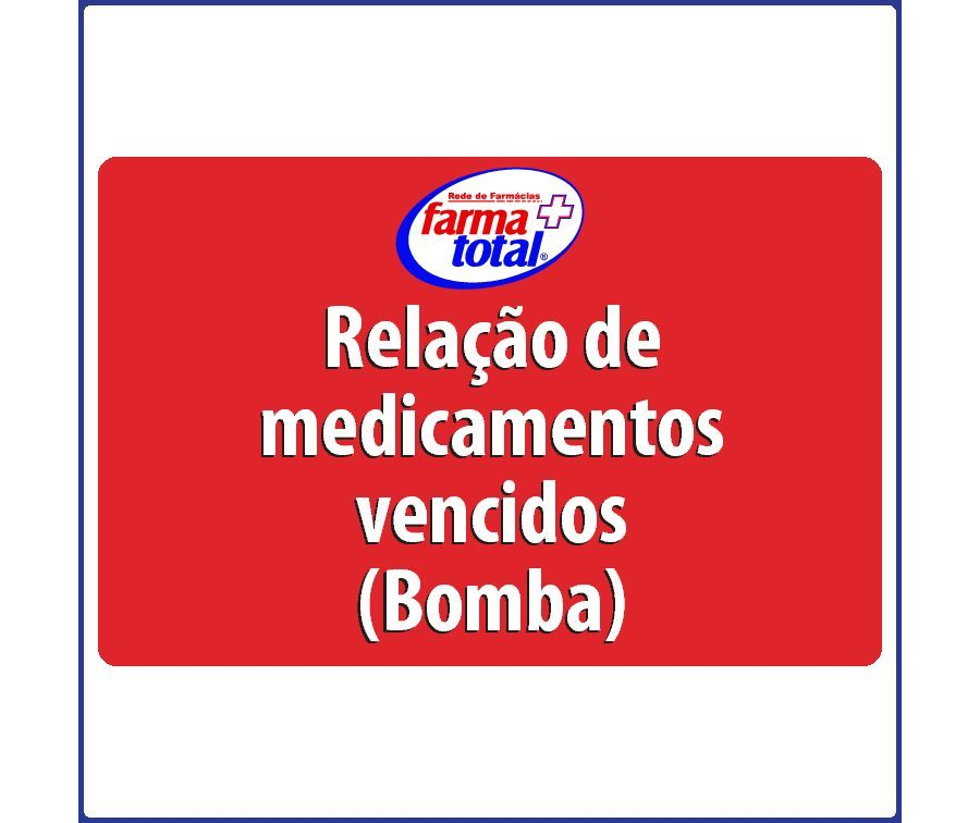 Relação de Medicamentos Vencidos